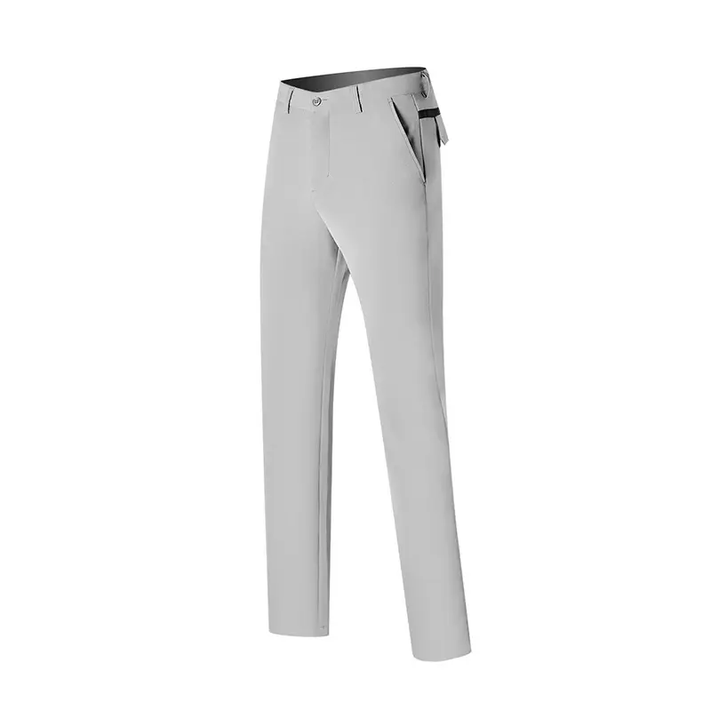 high quality stretch straight slant pockets golf trousers and pants for men golf clothing moisture wicking men's golf pants