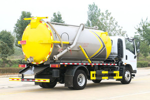 Camion-citerne à vide diesel Dongfeng 4x2 Euro 6, équipé d'une fonction de séparation des eaux usées, pour le transport des eaux usées de cuisine - Product Image 5