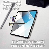 Protection d'écran magnétique amovible pour iPad, qualité supérieure, sensation papier, anti-reflet, anti-graisse, anti-traces de doigts, finition mate