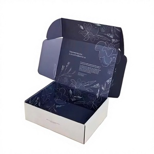Elegante Scatola in Carta Artistica di Alta Qualità con Bordi Arrotondati e Alta Rigidità, Forma Oblunga per <span class=keywords><strong>Presentazioni</strong></span> Clienti - Product Image 1
