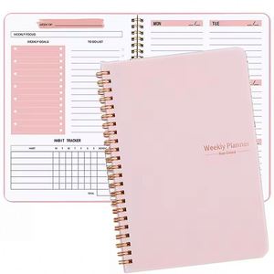 Wholesale Promotional Business Gift Printing Spiral Note Book <b>Diary</b> Journal Monthly Organizer Planner <b>Notebook</b> with Custom Logo - Product Image 4