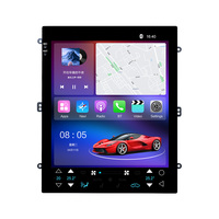 Radio GPS de navigation automobile Reako 8 cœurs 4G 4+64 Go, écran 9,7 pouces, autoradio Android pour Ford Fiesta 2014-2016