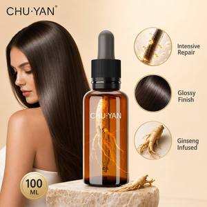 Marca Privada CHUYAN, Suero Capilar Orgánico de 100 ml, Esencia Reparadora Capilar Profesional para Uso Doméstico, Acondicionamiento Profundo - Product Image 1