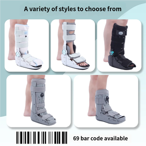 Bottes orthopédiques de marche de haute qualité pour genou, cheville et <span class=keywords><strong>pied</strong></span>, respirantes, durables, légères, pliables, unisexes, à vie - Product Image 5