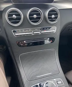 แผงควบคุมกลางไม้แอชสีดำใหม่สำหรับ Mercedes-Benz C-Class W205 GLC X253 คอนโซล C-Class - Product Image 4
