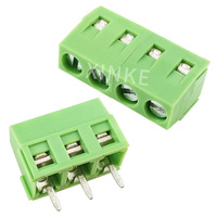 Bloc de bornes à vis haute température 10A, pas de 5,0 mm, hauteur de 10 mm, pour montage sur circuit imprimé XK127-5.0MM