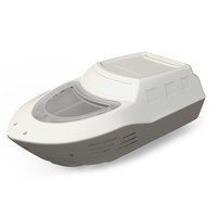 Nouveau bateau de pêche flottant électrique écologique The Brave 8L ABS pour le transport de poissons vivants, modèle 2023, longueur 2,5 m, pour la pêche en ruisseau