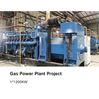 Groupe électrogène silencieux à gaz naturel et biogaz YUCHAI 1500 kW, type ouvert, avec prix compétitif