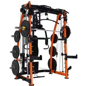 Estación Multifuncional Todo en Uno, Máquina Smith con Cable Cruzado <span class=keywords><strong>para</strong></span> Entrenamiento en Casa - Product Image 1