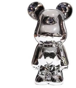 Oso de Juguete Personalizado al por Mayor de Fábrica, Decoración de Mesa de Noche para Dormitorio Infantil, Oso de Resina de Lujo para Escritorio - Product Image 2