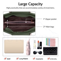 Tas Selempang Wanita Terbaru, Fashionable, Tali Selempang Adjustable, Multi-Kantong, Bahan PU Anti Air, Cocok Semua Musim