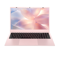 Ordinateur portable rose promotionnel 15,6 pouces SSD Clavier anglais Windows 10 En stock