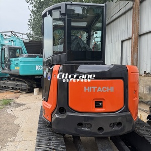 Mini-excavatrice Hitachi ZX55 d'occasion, 5 tonnes, en excellent état avec lame de bouteur pour le jardinage, modèles ZX60 ZX70 ZX120 - Vente Flash - Product Image 6