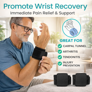 ผ้าพันข้อมือแบบปรับได้สำหรับบรรเทาอาการปวด ใช้สำหรับเล่นกีฬาและใช้ในชีวิตประจำวัน - Product Image 2