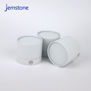 Pot à crème en verre biodégradable personnalisé, boîte cylindrique en carton, conteneur rigide, tube en papier pour bougie à la cire de soja, emballage - Product Image 6