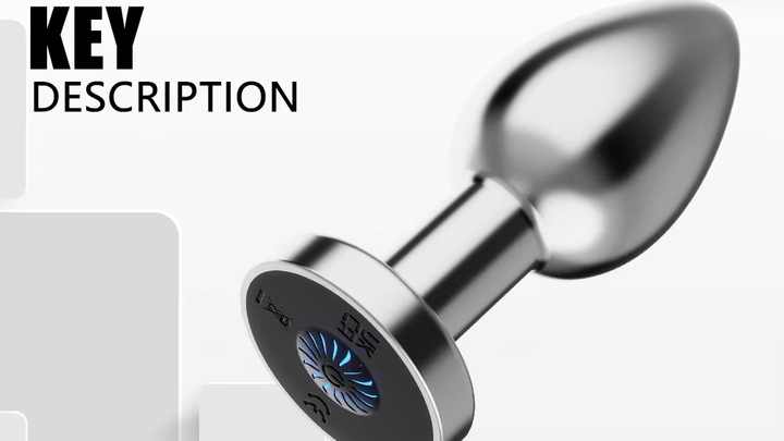 iphone no vibration on silent Cheeky Charms Metal Vibrating Plug main image 0
