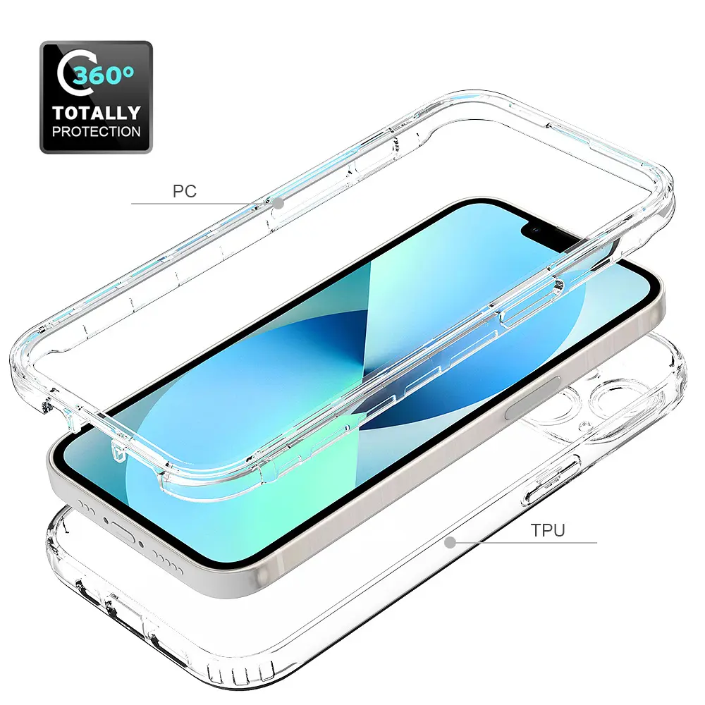 mobile cell phone bags cases 360 protection for apple iPhone i phone 15 13 11 14 pro max series 6 7 8 plus X xsmax cover XR 4.7"