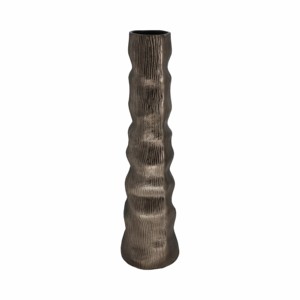 Vaso decorativo alto in metallo, moderno vaso per fiori in alluminio per soggiorno, camera da letto, ufficio, decorazione da tavolo - Product Image 3