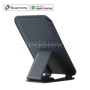 Làm việc với Google Apple tìm chủ thẻ điện thoại gấp của tôi cho ví thẻ tín dụng chống mất giấy phép lái xe logo màu tùy chỉnh - Product Image 2