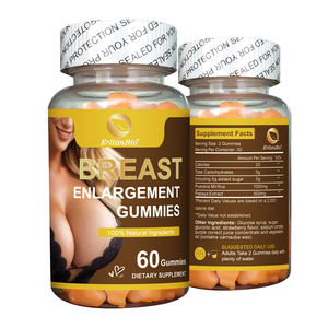 Gommes pour l'élargissement du sein Marque privée <span class=keywords><strong>100</strong></span>% Naturel Pueraria Mirifica Extrait de Papaye Gummies Complément alimentaire - Product Image 2