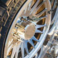 Jantes de camion forgées sur mesure SL 28X16 26X12 28X12 24X12 Super Single Deep Concave Polies avec entraxes 8X165.1 8X170 6X135 pour RAM 2500