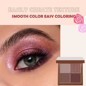 Palette d'ombres à paupières foncées imperméables à haute pigmentation en gros, longue durée, fini mat et scintillant, poudre de <span class=keywords><strong>maquillage</strong></span>, OEM ODM, vente en gros d'usine - Product Image 4