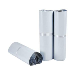 Customised Pattern Logo Compostable Poly <b>Black</b> White Wrap Padded Courier Zipper Mailing Bags Shoes <b>Socks</b> Packing Carton Included - Product Image 5