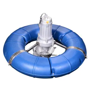 floating aerator, surge aerator, surface aerator with factory price for fish pond and shrimp PVC tank