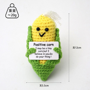 Nouvelle poupée au crochet en peluche courte faite à la main, <span class=keywords><strong>abeille</strong></span> en pot, positive, pomme de terre au crochet, unisexe, 100-150 cm - Product Image 6