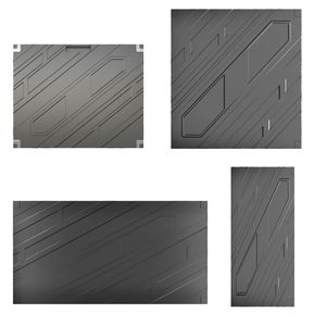 Écran LED mural intérieur de taille personnalisée P2.5, écran LED haute résolution 4K/2K, affichage vidéo - Product Image 2