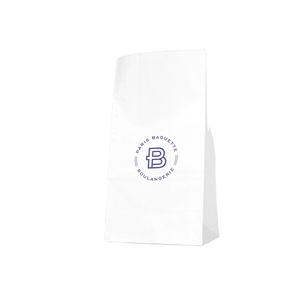 Customized Square Bottom Bag Wholesales to <b>Map</b> Take Out Bag Sample Snack Take Out Burger Fries Food Grade Bag - Product Image 1