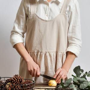 Ropa de Trabajo Publicitaria con Logotipo Impreso en Algodón y Lino para Cocina, Floristería y Comercio Exterior, Venta al Por Mayor - Product Image 4