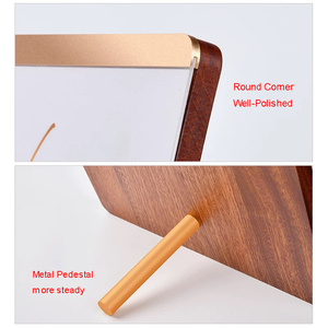 Date A4 A5 Bois Honer Certification Plaque Métal Achèvement Prix Certificat Bois Autorisation Plaques pour Affichage De Bureau - Product Image 5