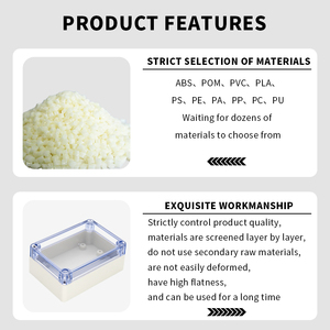 IP65 custodia elettronica per scatola di giunzione con cavo impermeabile piccola custodia in plastica trasparente di alta qualità - Product Image 4