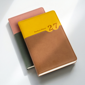 Agenda de planification avec reliure cousue, version anglaise, calendrier annuel, mois, <span class=keywords><strong>semaine</strong></span>, efficacité au travail - Product Image 5