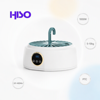 Séchoir à linge manuel portable et compact 600W, économe en énergie, avec minuterie 241-480 min, 5-9,9 kg, pour intérieur, extérieur, hôtel, voyage, dortoir