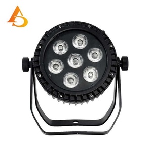 Fabricante Chino de Focos LED RGBW de 100w para Exteriores, Resistentes al Agua, con 7 Focos de 18w para Escenarios - Product Image 2