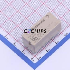 ST2-DC5V-F Power Relay Through hole Component (THT) Relay 5V 2 Normally Open: 2A (DPST-Normally Open)::: 380V-AC/250V-DC AgSnO2 - Product Image 1