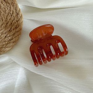 Barrettes à cheveux en plastique tendance, écologiques, petites, couleur mate, couleur bonbon, pour queue de cheval - Product Image 5