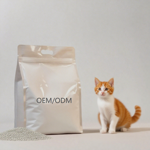 Litière pour chat en granulés de bentonite à absorption élevée, personnalisable en diverses conditionnements, 99 % moins de poussière, parfumée en option, concurrents Umico - Product Image 5