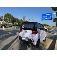 Chery New Energy QQ Ice Cream Mini d'occasion de Chine, berline à 3 portes avec 4 sièges et une autonomie de 170 km, alimentée par une batterie au lithium