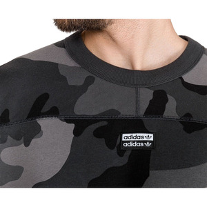 เสื้อสวมหัวลูกเรือ Adidas ต้นฉบับ ADI Camo ผู้ชาย XL ปัก3D ซิปแต่ง100% เองได้ - Product Image 5