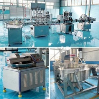 Automatische Arabische Verse Mini Hete Saus Rode Peper Tomaat Chilipasta Verwerking Productielijn Maken Machine