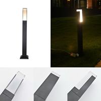 IP65 LED Iluminación exterior Bolardo de alta calidad Césped Jardín Luz 10W Bolardo Jardín cuadrado Led Jardín Bolardo Luz