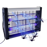 Lámpara de tubo atrapamoscas de luz azul de 18W con precio razonable para el control de plagas en granjas de interior