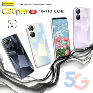 Nuovissimi telefoni cellulari C20 Pro Smartphone Android 16GB 10-Core alimentazione Smart Phone - Product Image 5