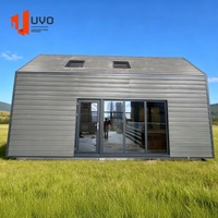 Villa modulaire moderne à structure légère en acier Maison préfabriquée Petite maison de luxe Bâtiment résidentiel facile à assembler
