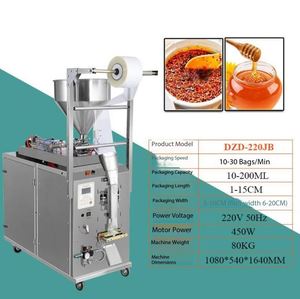 Machine d'emballage automatique verticale pour sachets de jus de fruits, bâtonnets de glace, gelées et aliments liquides - Product Image 3