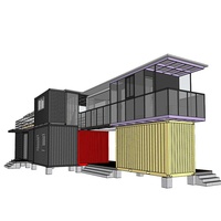 Maisons mobiles de style influenceur, espaces événementiels en conteneurs, maisons en conteneurs, bureaux en conteneurs, cafés en conteneurs