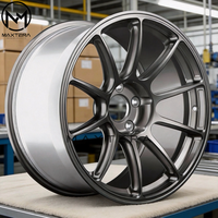 Rines Maxtera Forjados Estilo SM10RE para Autos de Pasajeros, para Porsche, BMW, Corvette, Camaro, Mustang, GT-R, 350Z, 370Z, VW Golf, Aleación